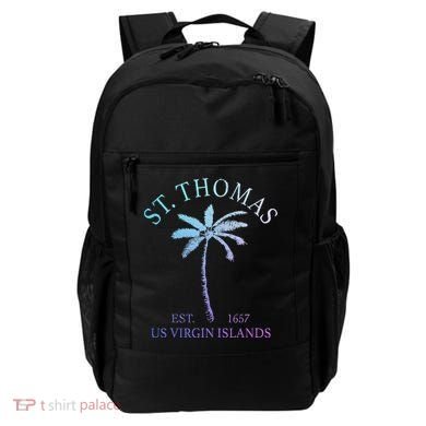 St. Thomas Us Virgin Islands Usvi Vintage Backpack