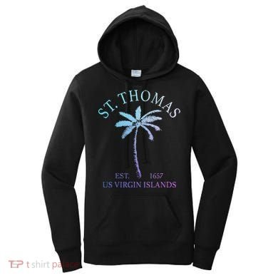 St. Thomas Us Virgin Islands Usvi Vintage Women's Hoodie