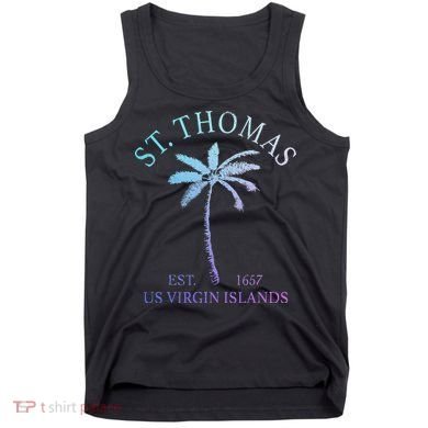 St. Thomas Us Virgin Islands Usvi Vintage Tank Top