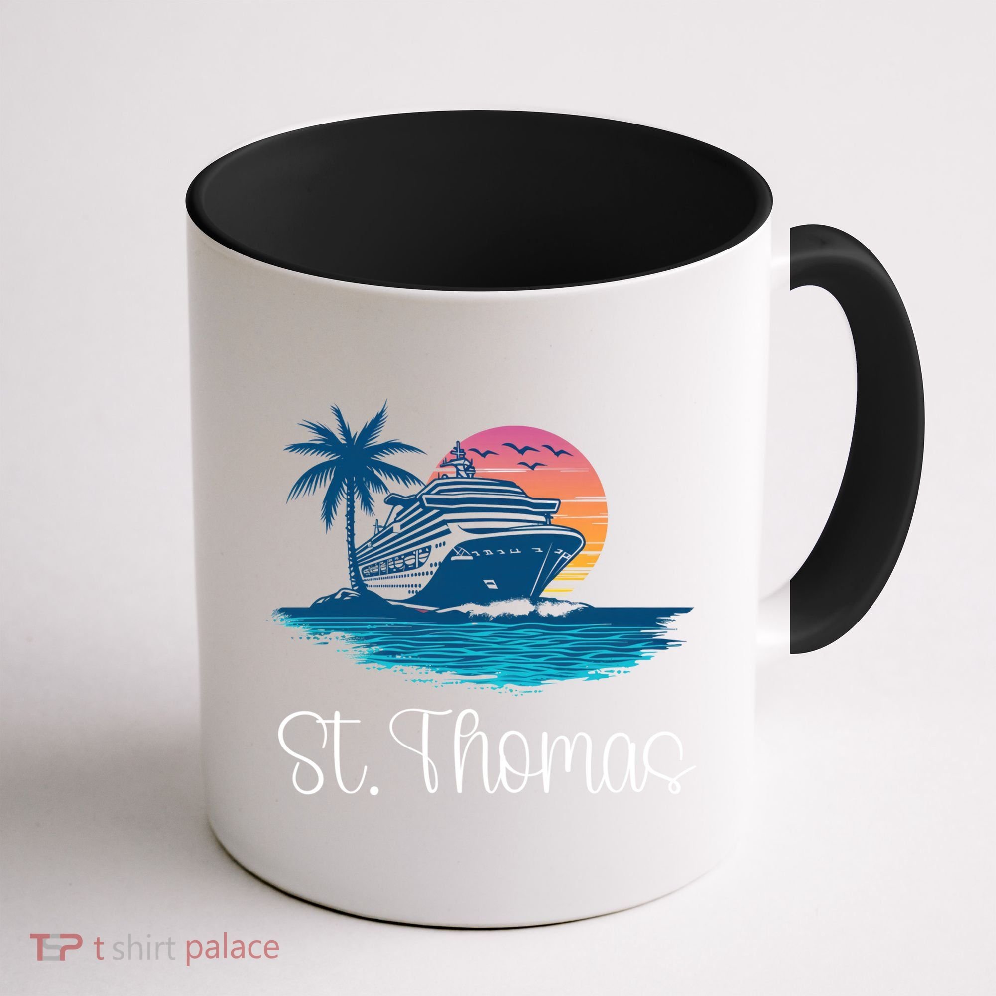 St Thomas Usvi Islands Holiday Cruise Cruising Cool Gift Coffee Mug