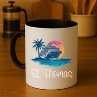 St Thomas Usvi Islands Holiday Cruise Cruising Cool Gift Coffee Mug thumb 4