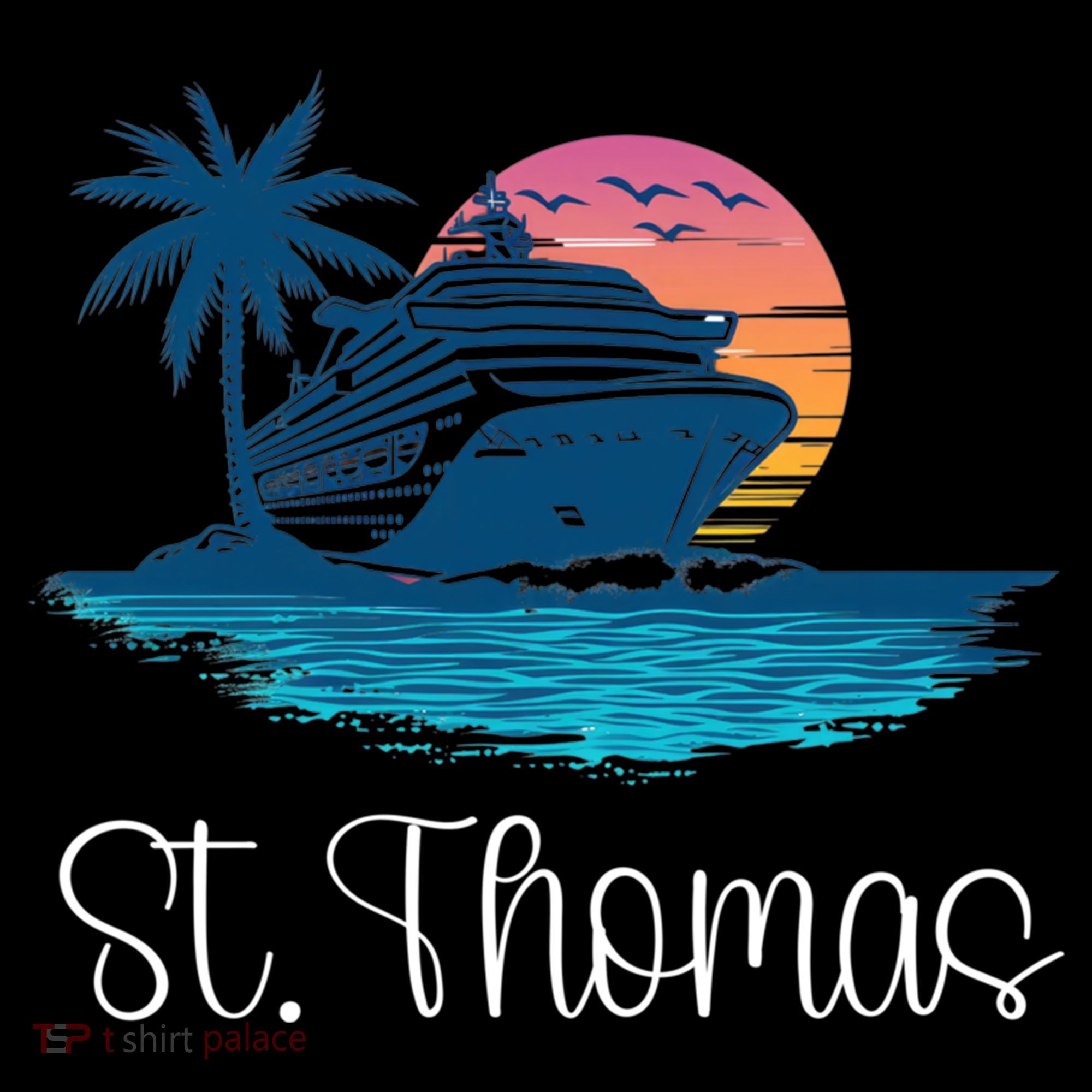 St Thomas Usvi Islands Holiday Cruise Cruising Cool Gift Coffee Mug