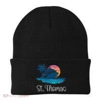 St Thomas Usvi Islands Holiday Cruise Cruising Cool Gift Beanie thumb 0