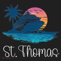 St Thomas Usvi Islands Holiday Cruise Cruising Cool Gift Beanie thumb 2