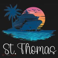 St Thomas Usvi Islands Holiday Cruise Cruising Cool Gift Women's Hoodie thumb 2