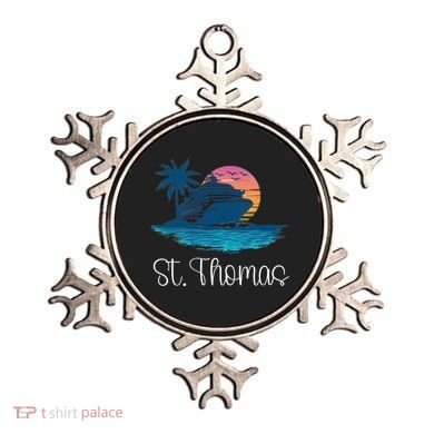 St Thomas Usvi Islands Holiday Cruise Cruising Cool Gift Ornament