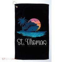 St Thomas Usvi Islands Holiday Cruise Cruising Cool Gift Golf Towel thumb 0