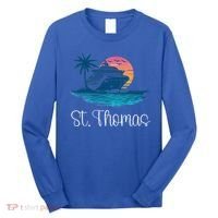 St Thomas Usvi Islands Holiday Cruise Cruising Cool Gift Long Sleeve Shirt thumb 0