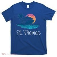 St Thomas Usvi Islands Holiday Cruise Cruising Cool Gift T-Shirt thumb 0