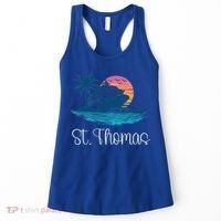 St Thomas Usvi Islands Holiday Cruise Cruising Cool Gift Women's Tank Top thumb 0