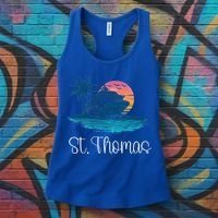 St Thomas Usvi Islands Holiday Cruise Cruising Cool Gift Women's Tank Top thumb 3