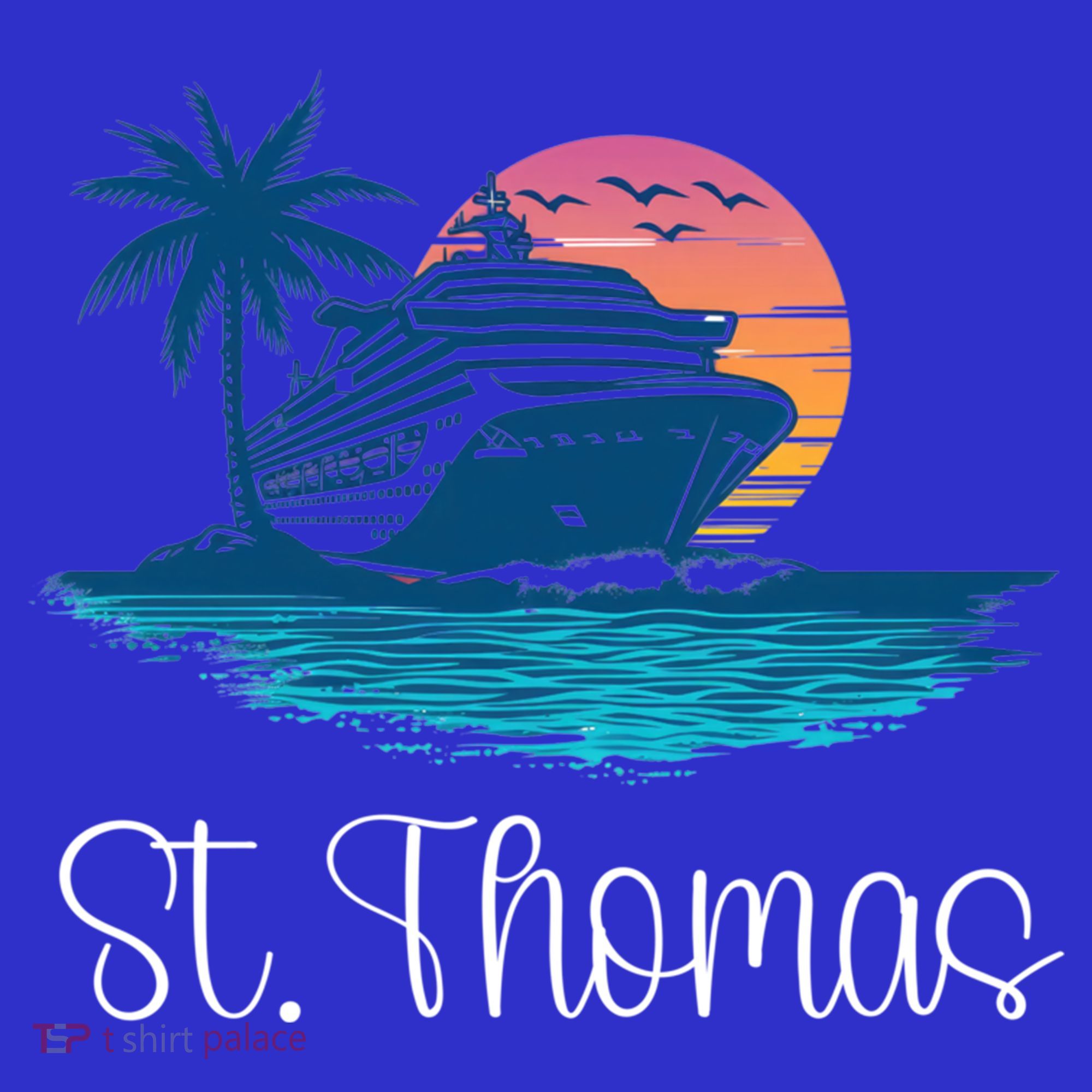 St Thomas Usvi Islands Holiday Cruise Cruising Cool Gift Women's Tank Top