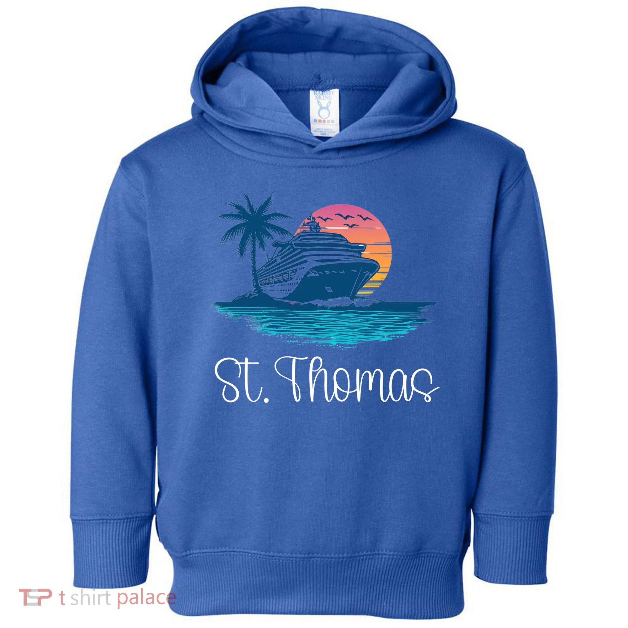 St Thomas Usvi Islands Holiday Cruise Cruising Cool Gift Toddler Hoodie