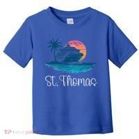 St Thomas Usvi Islands Holiday Cruise Cruising Cool Gift Toddler T-Shirt thumb 0