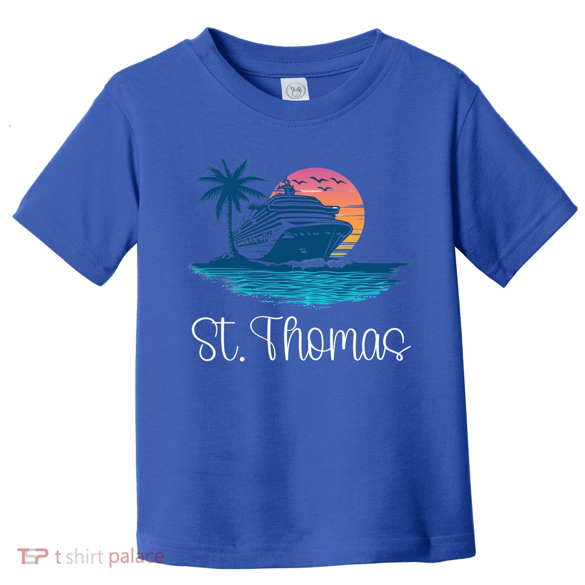St Thomas Usvi Islands Holiday Cruise Cruising Cool Gift Toddler T-Shirt