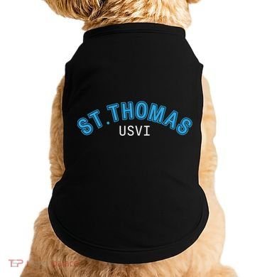 St Thomas Usvi Islands Holiday Gift Doggie Tank