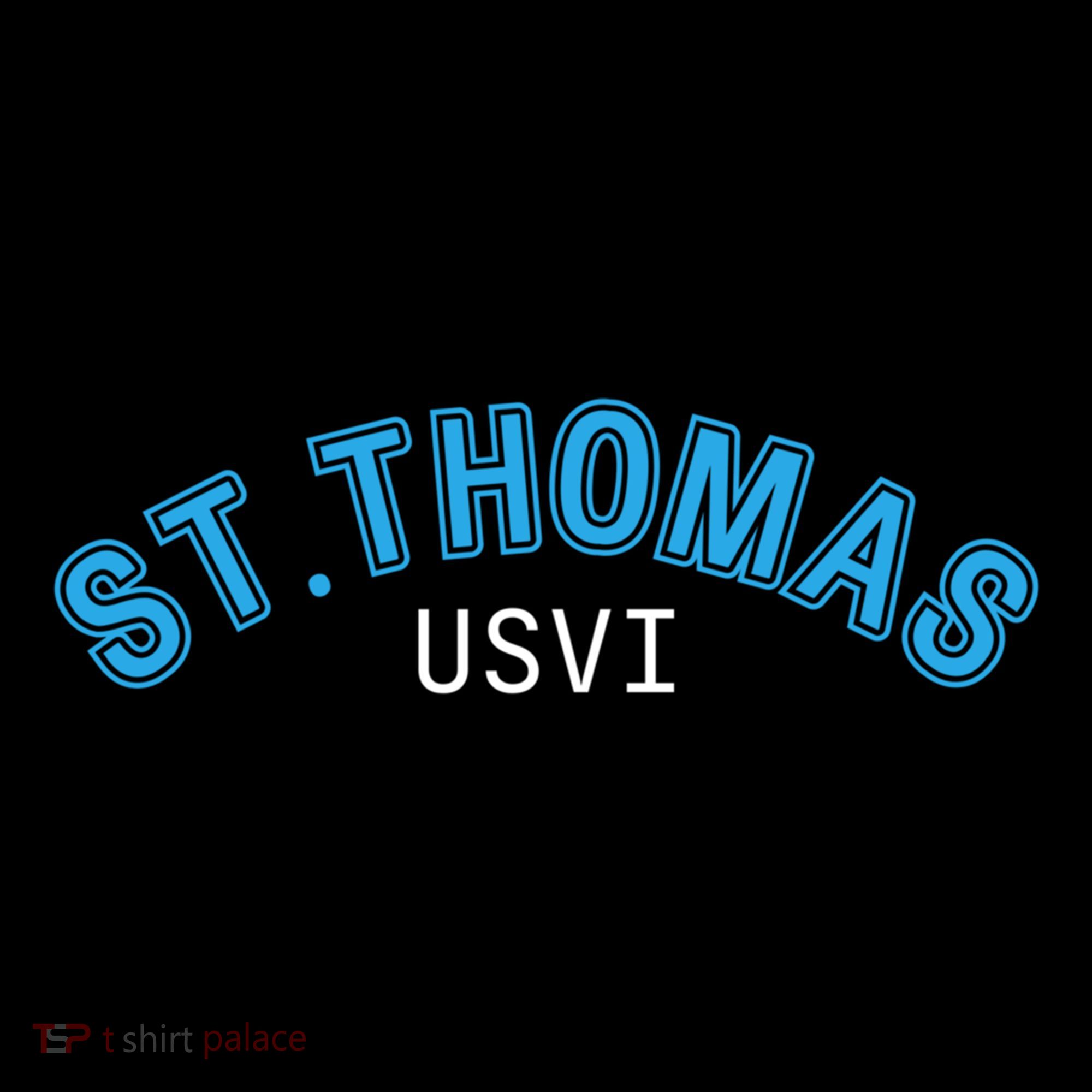 St Thomas Usvi Islands Holiday Gift USA-Made Doggie Bandana