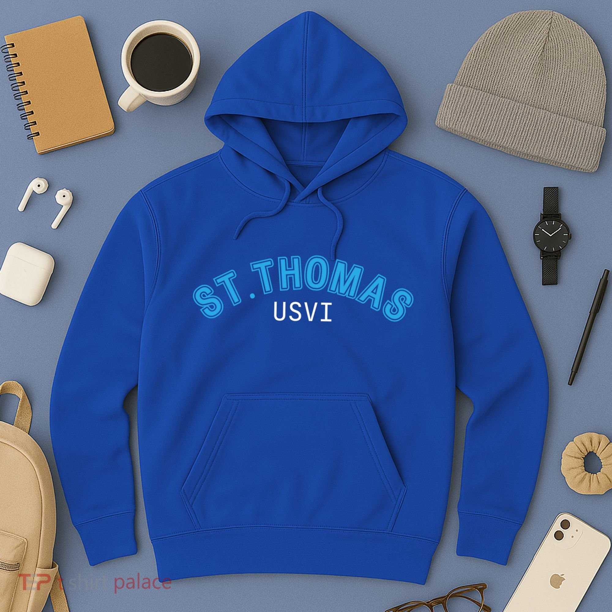 St Thomas Usvi Islands Holiday Gift Hoodie