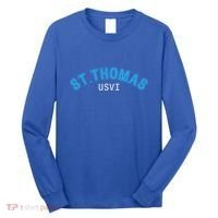 St Thomas Usvi Islands Holiday Gift Long Sleeve Shirt thumb 0