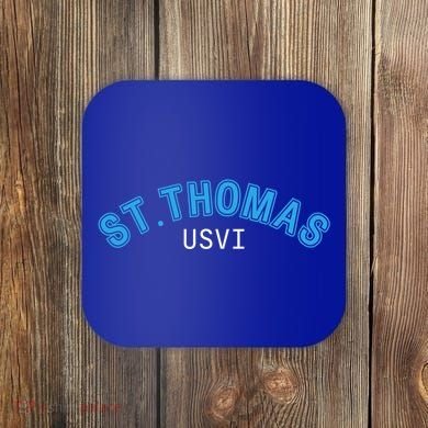 St Thomas Usvi Islands Holiday Gift Coaster