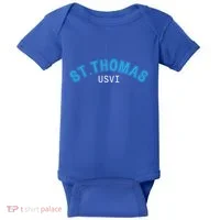 St Thomas Usvi Islands Holiday Gift Baby Bodysuit thumb 0