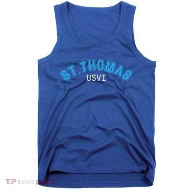 St Thomas Usvi Islands Holiday Gift Tank Top