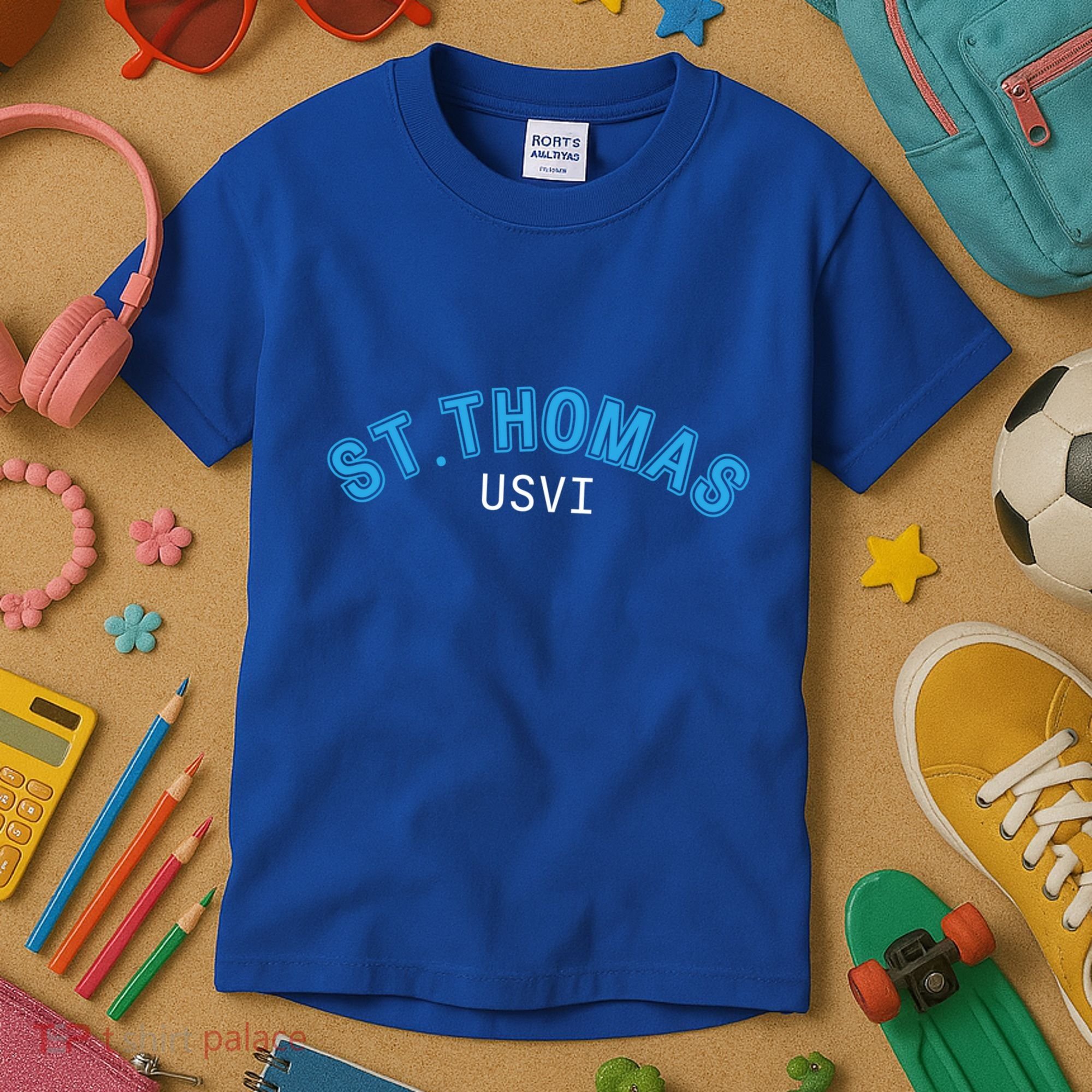 St Thomas Usvi Islands Holiday Gift Kids T-Shirt