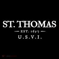 St Thomas Usvi Throwback Text Vacation Souvenir Mousepad thumb 1