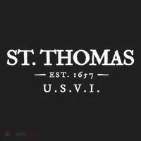 St Thomas Usvi Throwback Text Vacation Souvenir Hat thumb 2