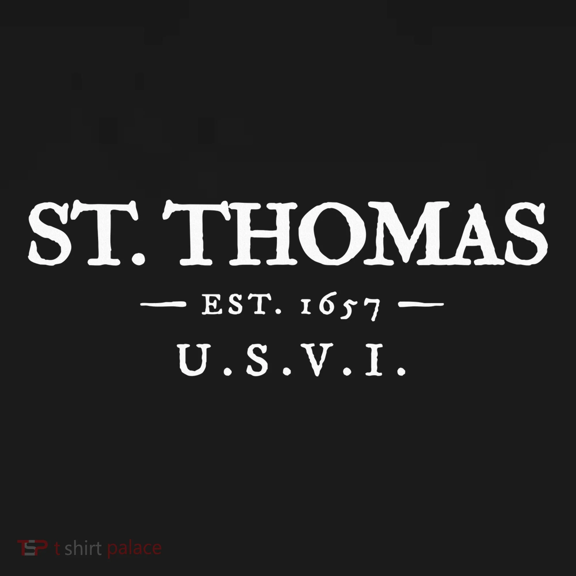 St Thomas Usvi Throwback Text Vacation Souvenir Kids Long Sleeve Shirt