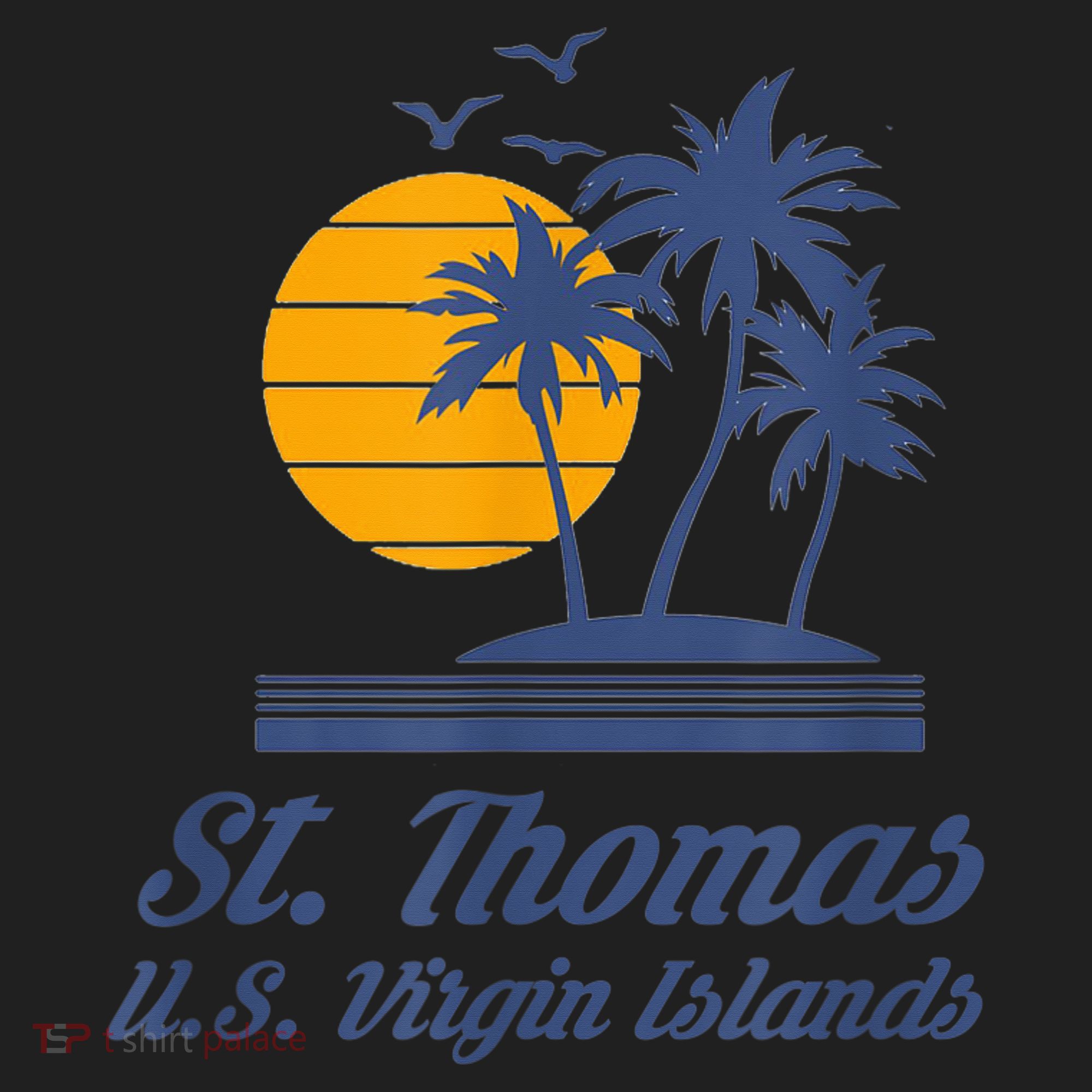 St. Thomas US Virgin Islands Shirt Caribbean Beach Souvenir Tumbler