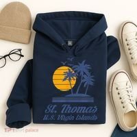 St. Thomas US Virgin Islands Shirt Caribbean Beach Souvenir Hoodie thumb 4