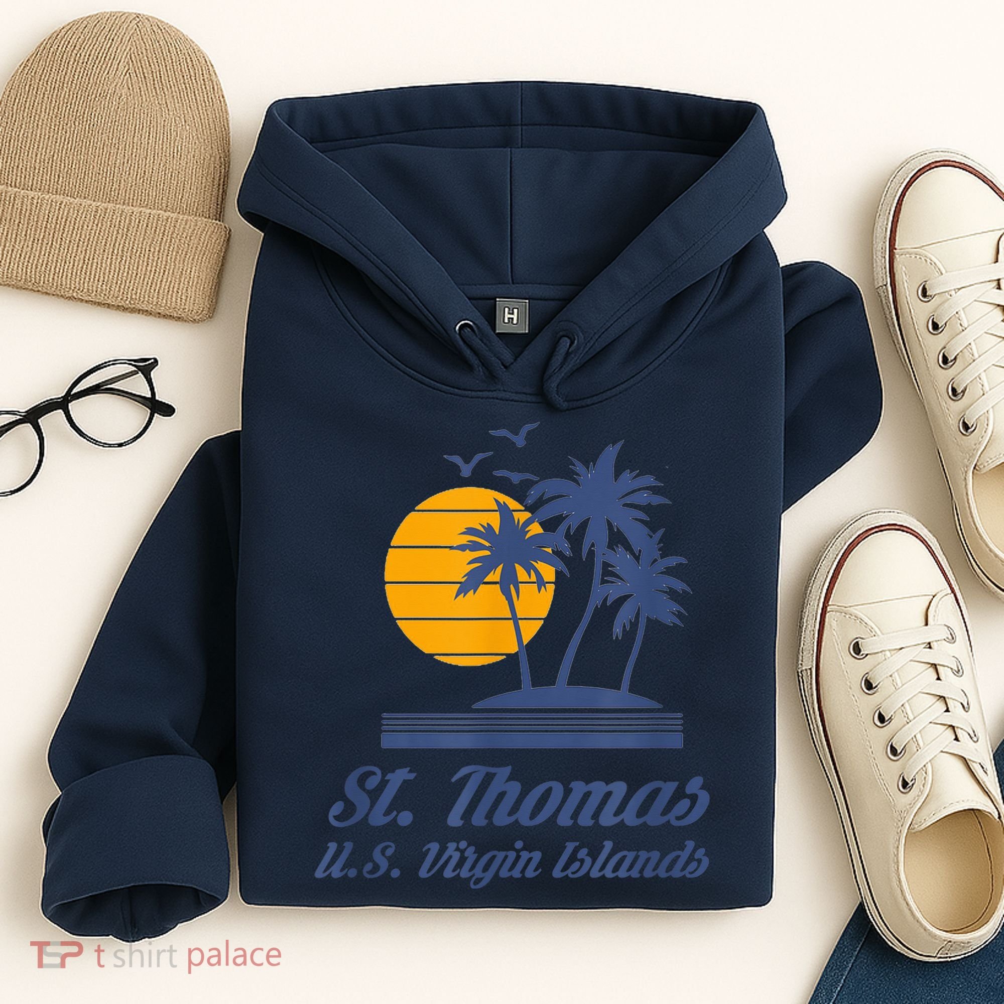 St. Thomas US Virgin Islands Shirt Caribbean Beach Souvenir Hoodie