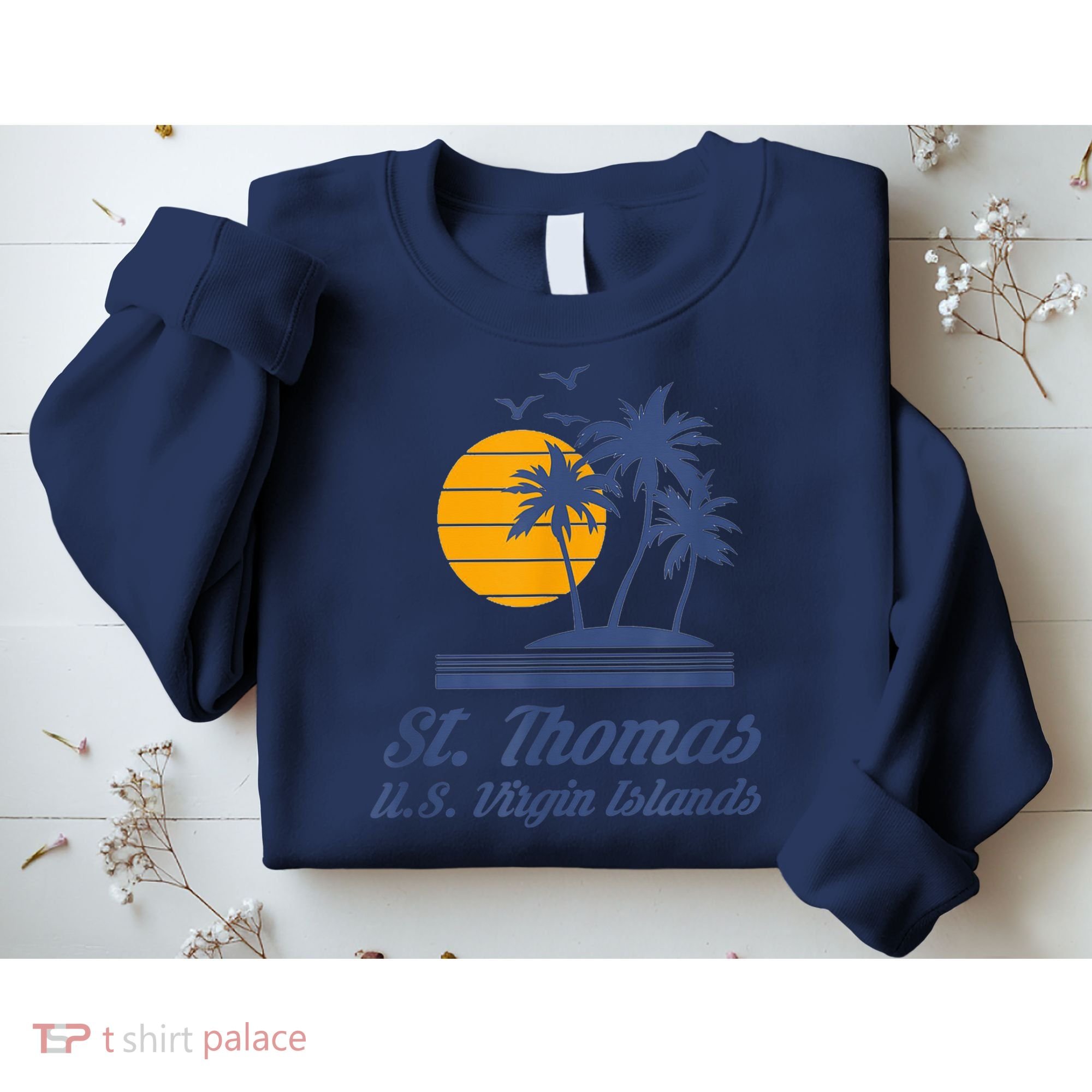 St. Thomas US Virgin Islands Shirt Caribbean Beach Souvenir Sweatshirt