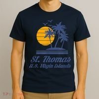 St. Thomas US Virgin Islands Shirt Caribbean Beach Souvenir T-Shirt thumb 3