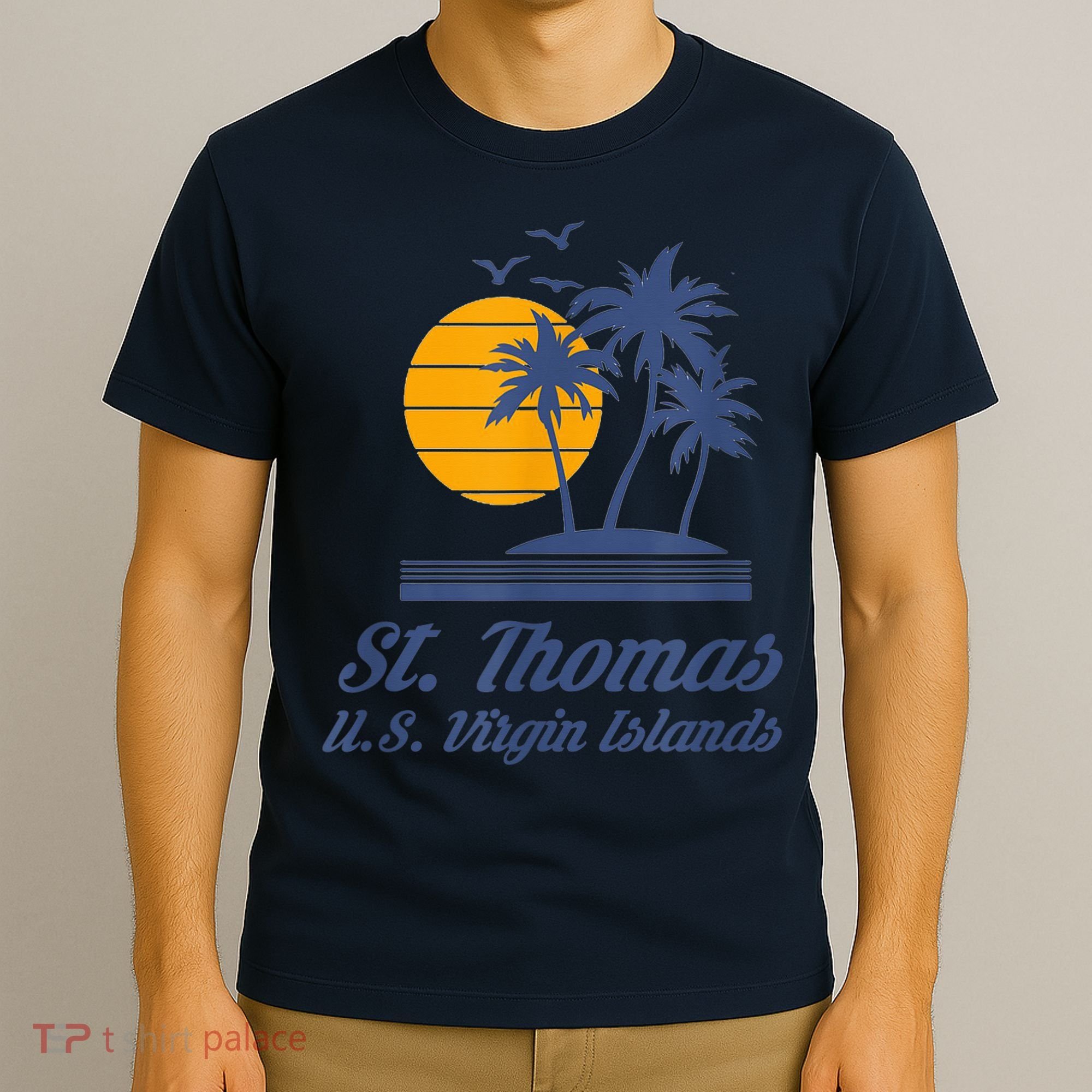 St. Thomas US Virgin Islands Shirt Caribbean Beach Souvenir T-Shirt