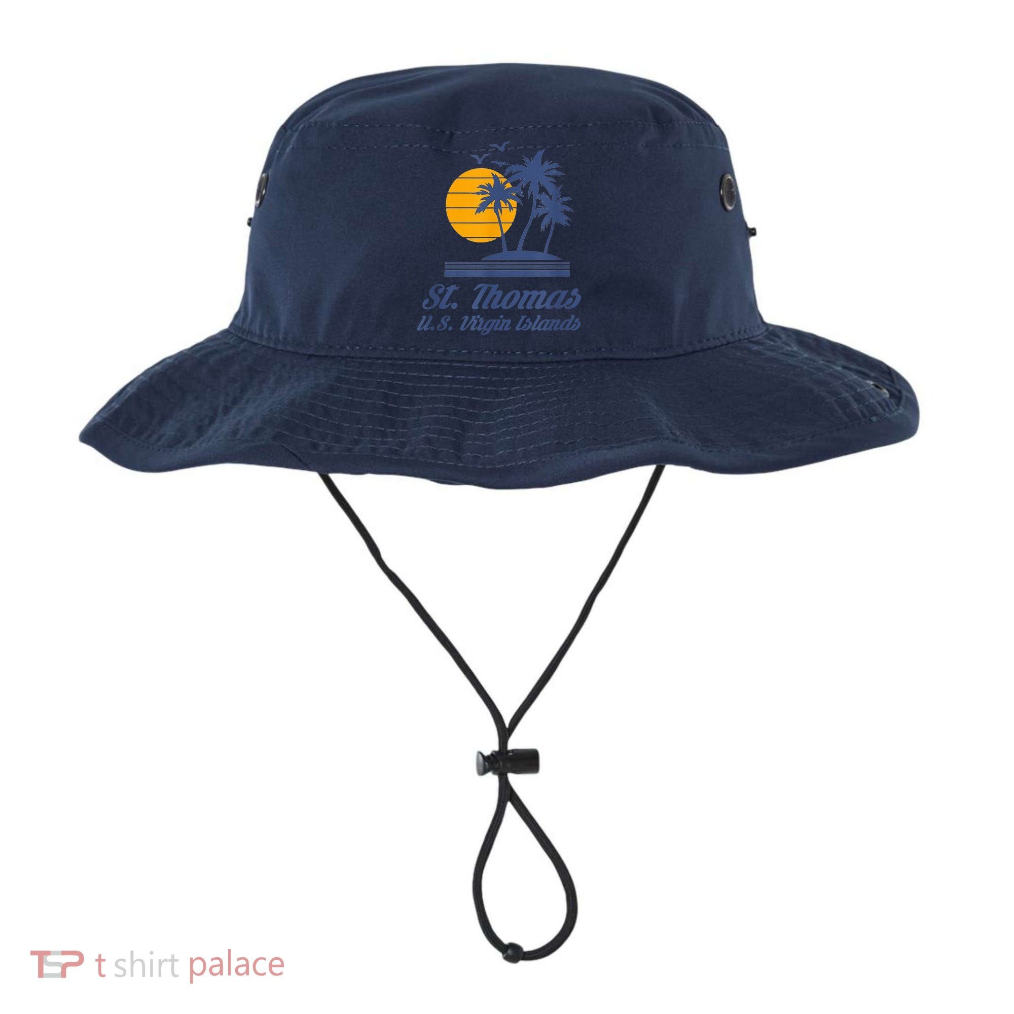 St. Thomas US Virgin Islands Shirt Caribbean Beach Souvenir Bucket Hat