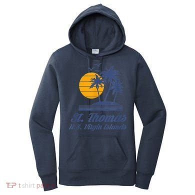 St. Thomas US Virgin Islands Shirt Caribbean Beach Souvenir Women's Hoodie