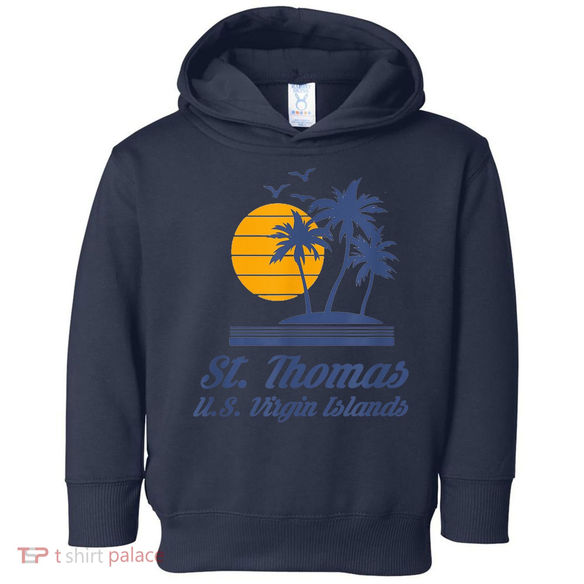 St. Thomas US Virgin Islands Shirt Caribbean Beach Souvenir Toddler Hoodie
