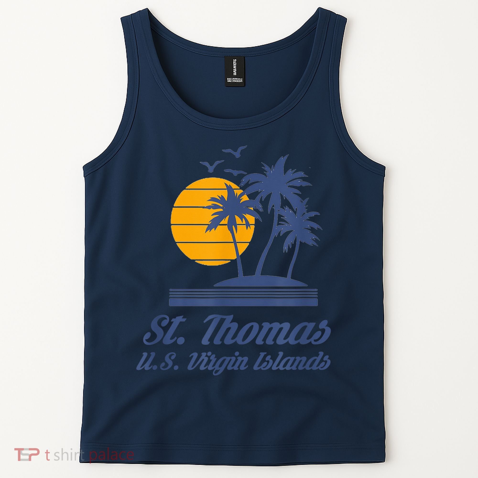 St. Thomas US Virgin Islands Shirt Caribbean Beach Souvenir Tank Top