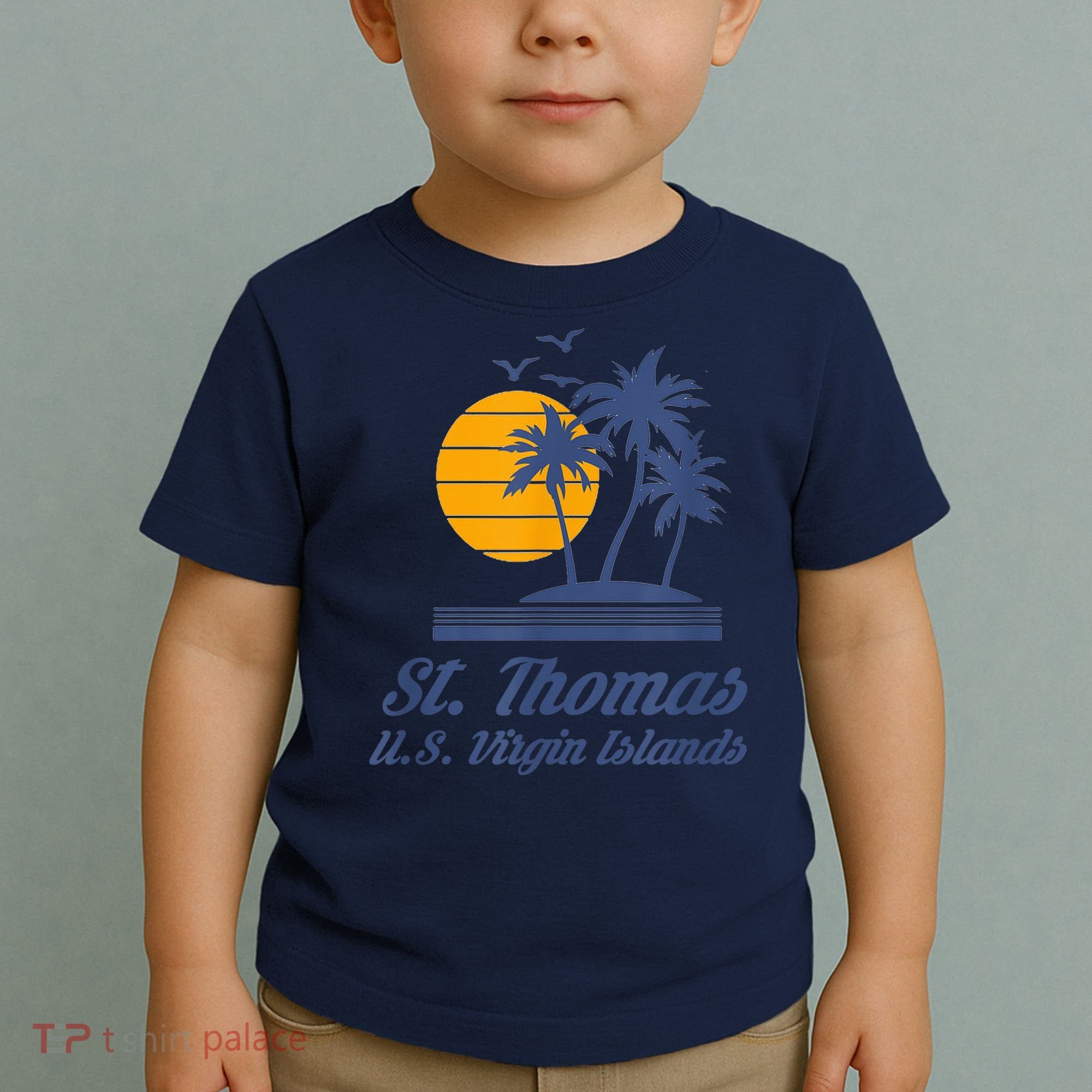 St. Thomas US Virgin Islands Shirt Caribbean Beach Souvenir Toddler T-Shirt