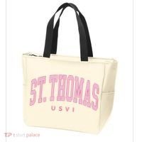 St Thomas Usvi Preppy Retro Throwback Tote Bag thumb 3