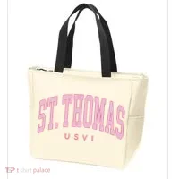 St Thomas Usvi Preppy Retro Throwback Tote Bag thumb 3