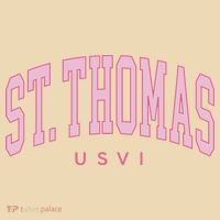 St Thomas Usvi Preppy Retro Throwback Tote Bag thumb 4
