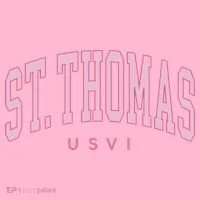 St Thomas Usvi Preppy Retro Throwback Coaster thumb 2