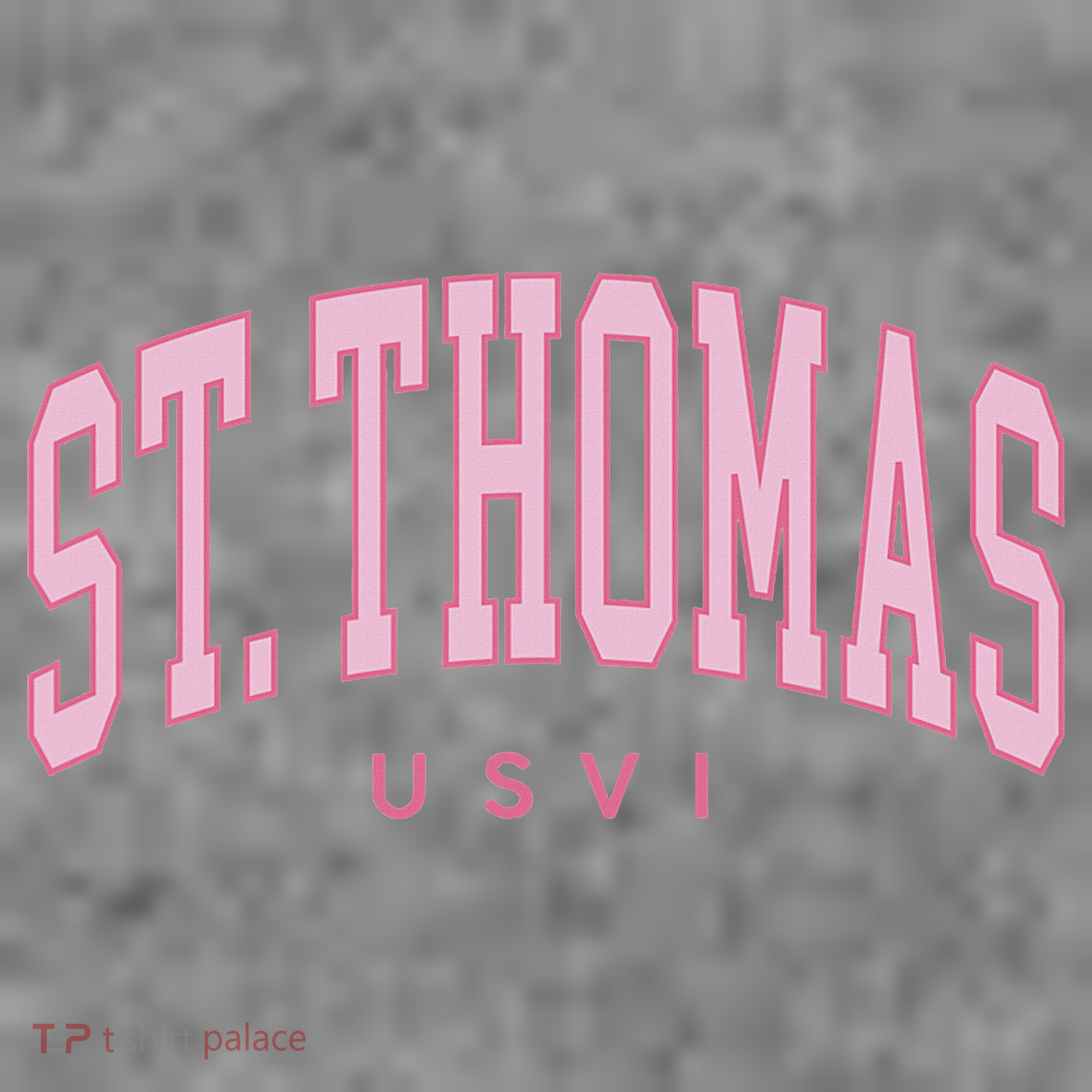 St Thomas Usvi Preppy Retro Throwback Toddler Hoodie