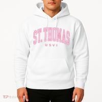 St Thomas Usvi Preppy Retro Throwback Hoodie thumb 2