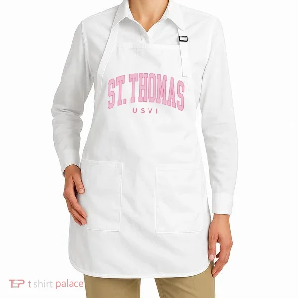 St Thomas Usvi Preppy Retro Throwback Apron