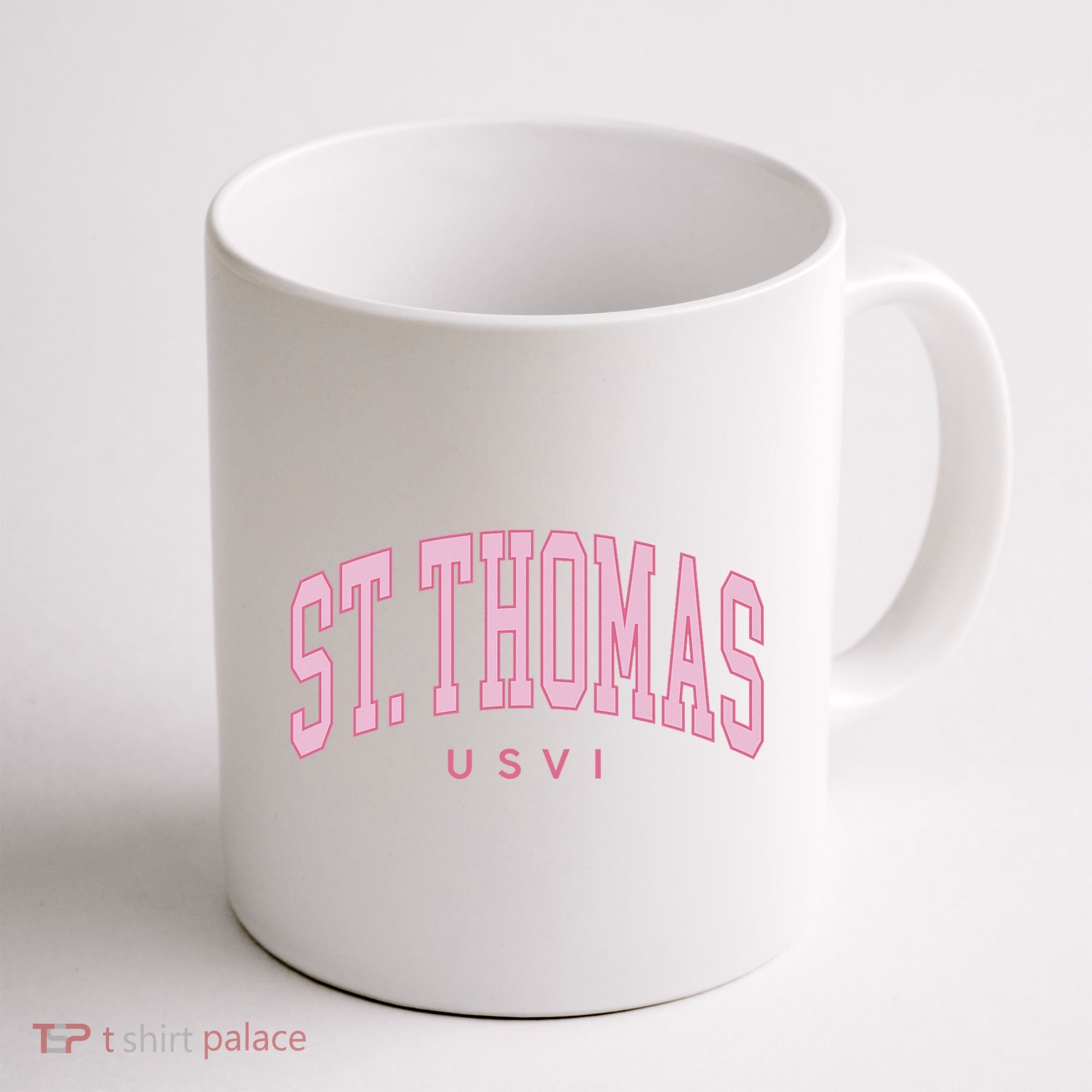 St Thomas Usvi Preppy Retro Throwback Coffee Mug