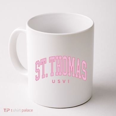 St Thomas Usvi Preppy Retro Throwback Coffee Mug